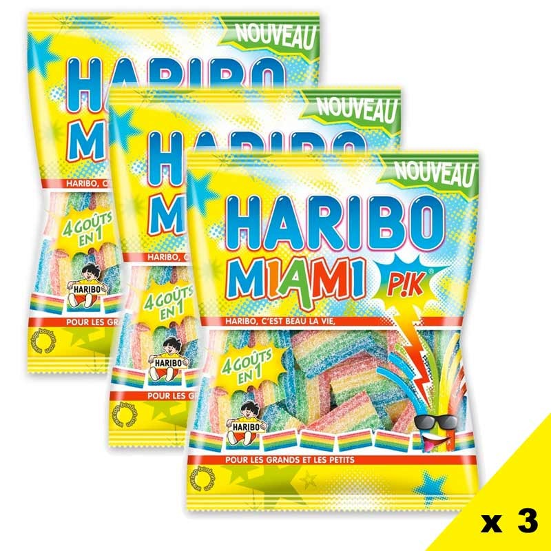 Bonbons crocodiles Haribo 120 gr