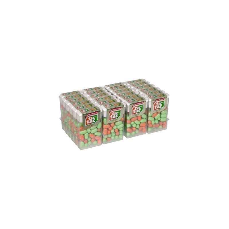 Tic Tac citron vert et orange 100, 24 pièces