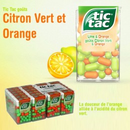 Bonbons duo de fraises TIC TAC