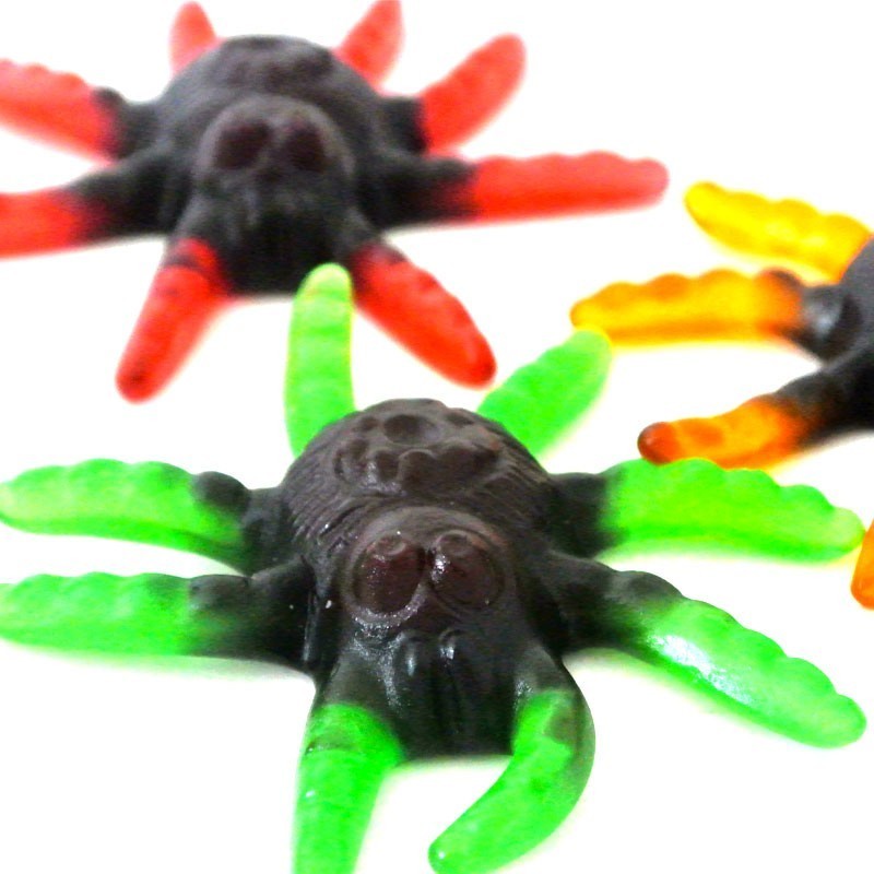 Bonbons Araignées gélifiées x10