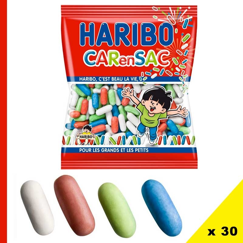 Rotella rouleau réglisse Haribo 120 g x 30