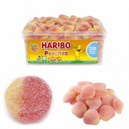 Peaches 210 Bonbons Haribo