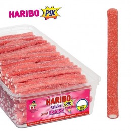 Sticks Fraise Haribo, boîte...