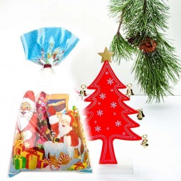 Sachet Noël Haribo,covid arbre de Noël,sac bonbon noel,confiserie noel