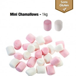 Mini Chamallows Haribo, minis chamallow 1 Kg
