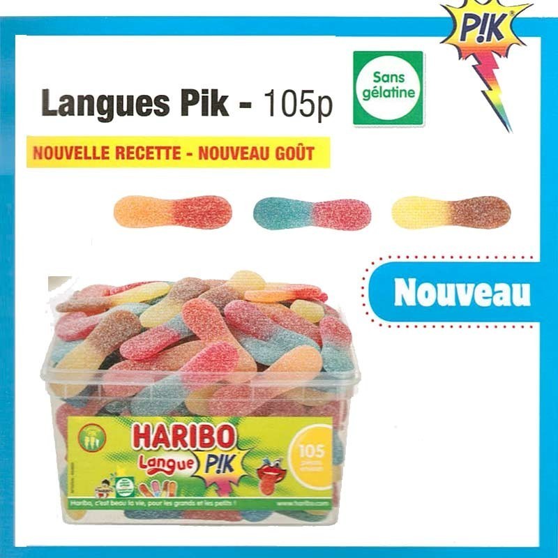 Bonbon Langue de chat citrique 1 KG