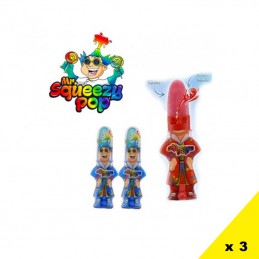 Mr Squeezy Sucette, 3 pièces