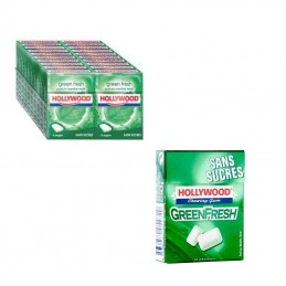 Chewing gum Green Fresh sans sucre (vendu par 20)