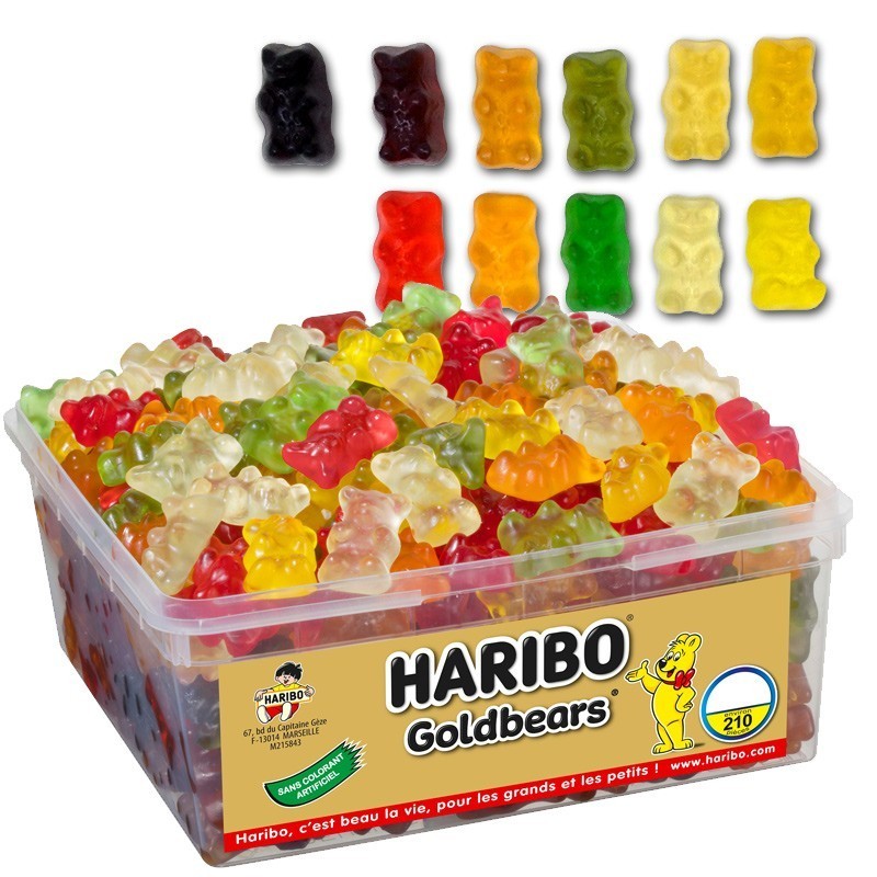 Boite Coffret en Bois - Ours d'Or Rouge Bonbons Gelatine Enfant Gourmandise  (11 x 11 x 3,5 cm) - Cdiscount Maison