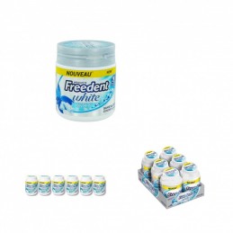 Chewing gum white menthe douce Freedent - Boîte de 46 dragées sur