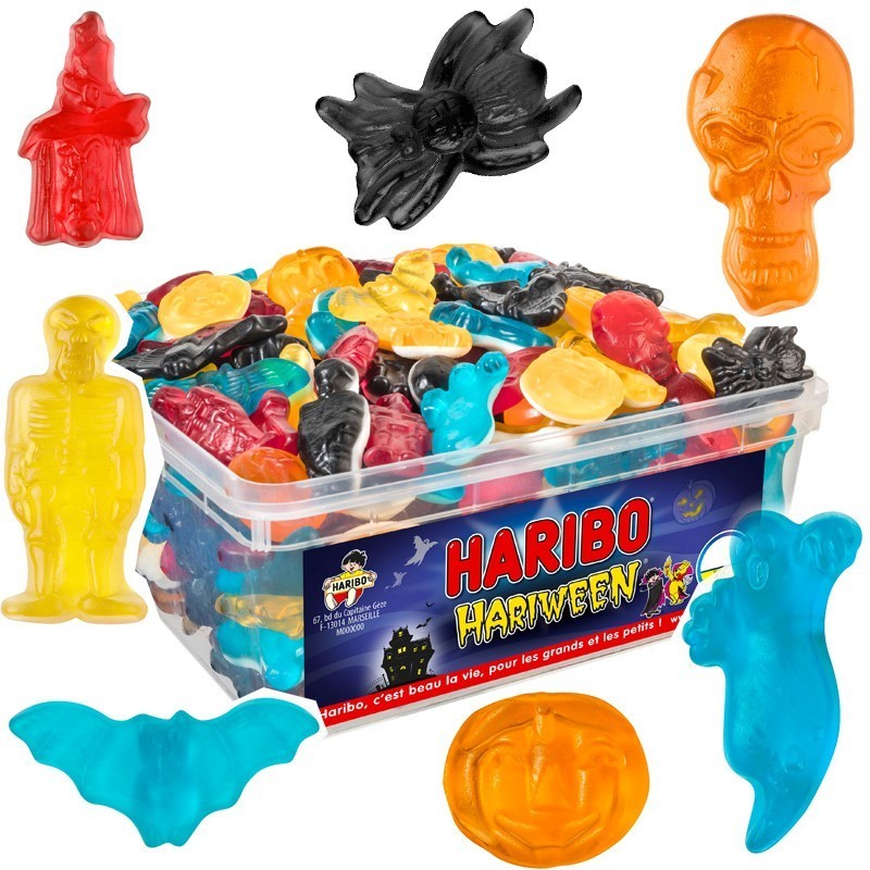 Haribo Doigt XXL Halloween sac de 1 kg - Bonbon Halloween, bonbon au kilo  ou en vrac 