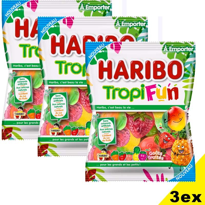 REGLISSE FLORENT HARIBO, 6 pièces