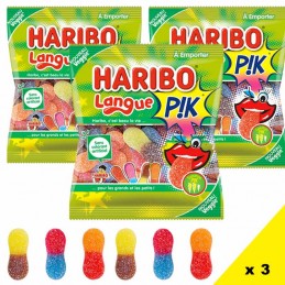 Langues Pik bonbon Haribo...