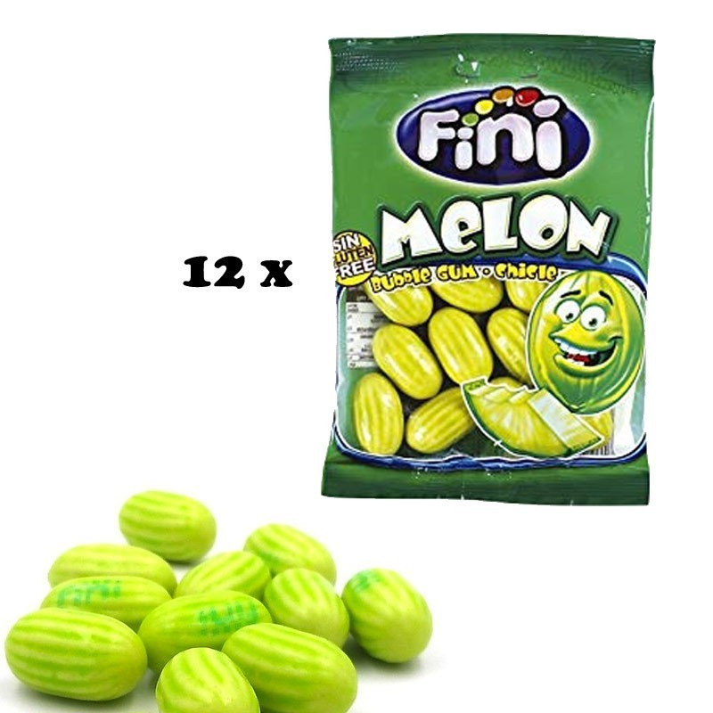 Bonbons Fini Chewing Gum Melon Bubble Gum Melon