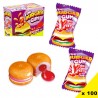 Burger Gum Fini, chewing gum hamburger- 100 pièces