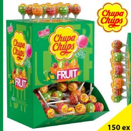 Hollywood 2 Fruity chewing gum fraise citron vert, 16 étuis 22gr