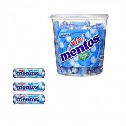 Mini Mentos menthe, 120 pièces