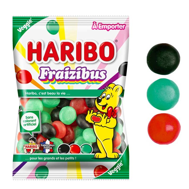 Fraizibus Haribo Vegan  Mamzelle Bonbon à La Réunion