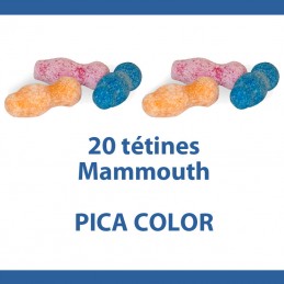 Mammouth tétine Pica Color,...