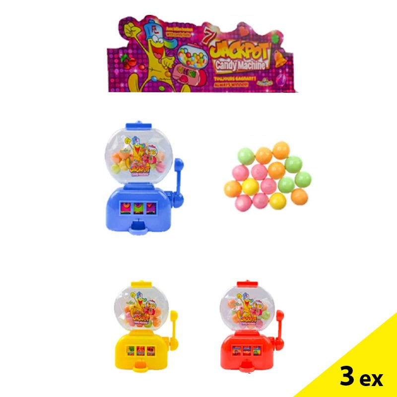 Jackpot Candy Machine, Machine à sous avec bonbon, bonbon ludique