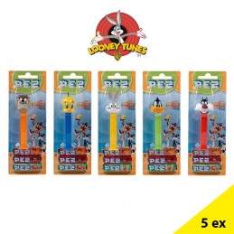 PEZ LOONEY TUNES, 5 pièces