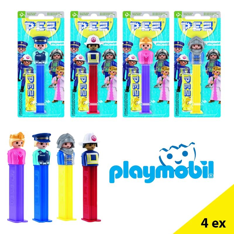Distributeur de bonbons PEZ Playmobil - Pompier