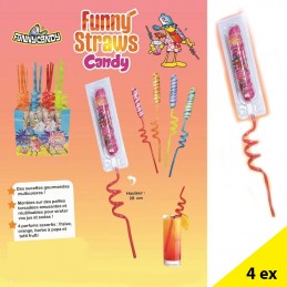 Funny Straws lolipop, Lot...