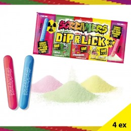 Screamers Dip & Lick, 4 pièces