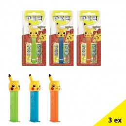 PEZ Pikachu, Lot de 3 pièces