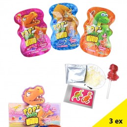 Sucette Pop'Lolly Dino, Lot...