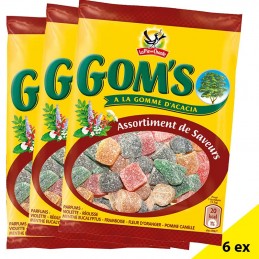 Bonbons Gom's, 6 sachets de...
