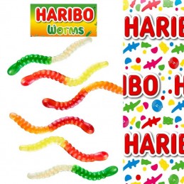 Worms Haribo, sac 1 Kg