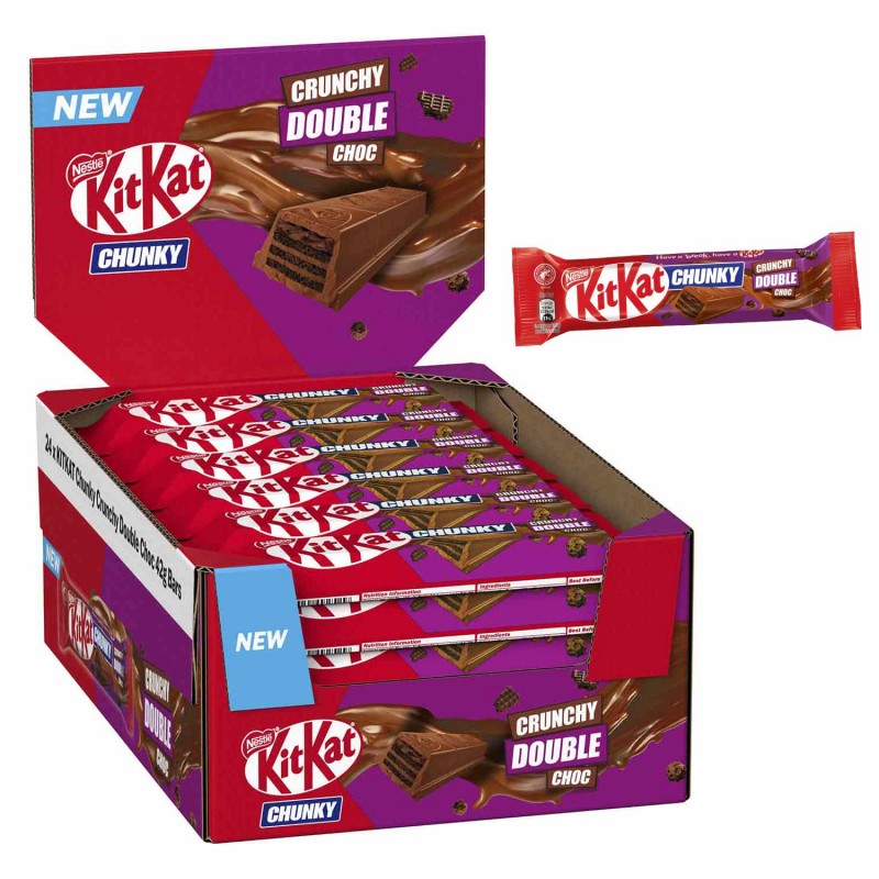Kit kat chunky crunchy double choc, pourquoi choisir ?
