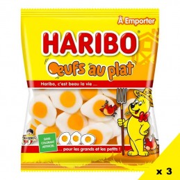 Oeufs au plat Haribo 120gr x 3