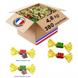 Papillotes au praliné...