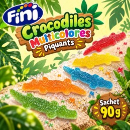 Crocodiles sucrés Fini