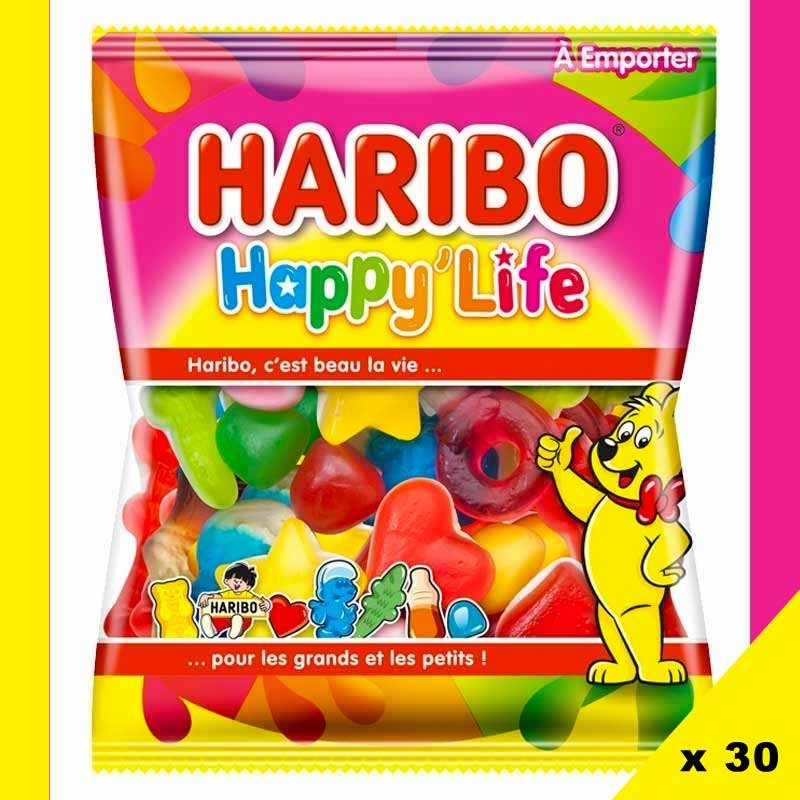 Les bonbons dragéifiés floppy de haribo