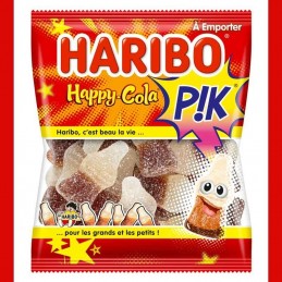 Happy cola pik Haribo...