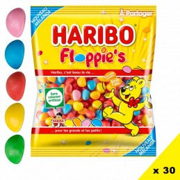 FLOPPIE'S, HARIBO, 5 sachets de 120g = 600g 