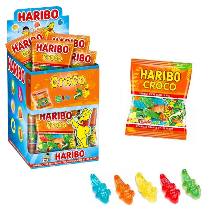 Haribo Croco, bonbon croco, Crocodile haribo