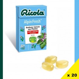 Ricola Alpin Fresh, 20 pièces