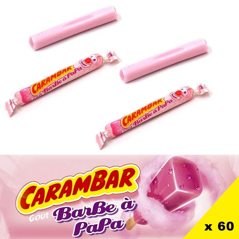 Carambar Barbe à Papa, 60 pièces