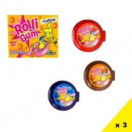 Rolli Gum, 3 pièces