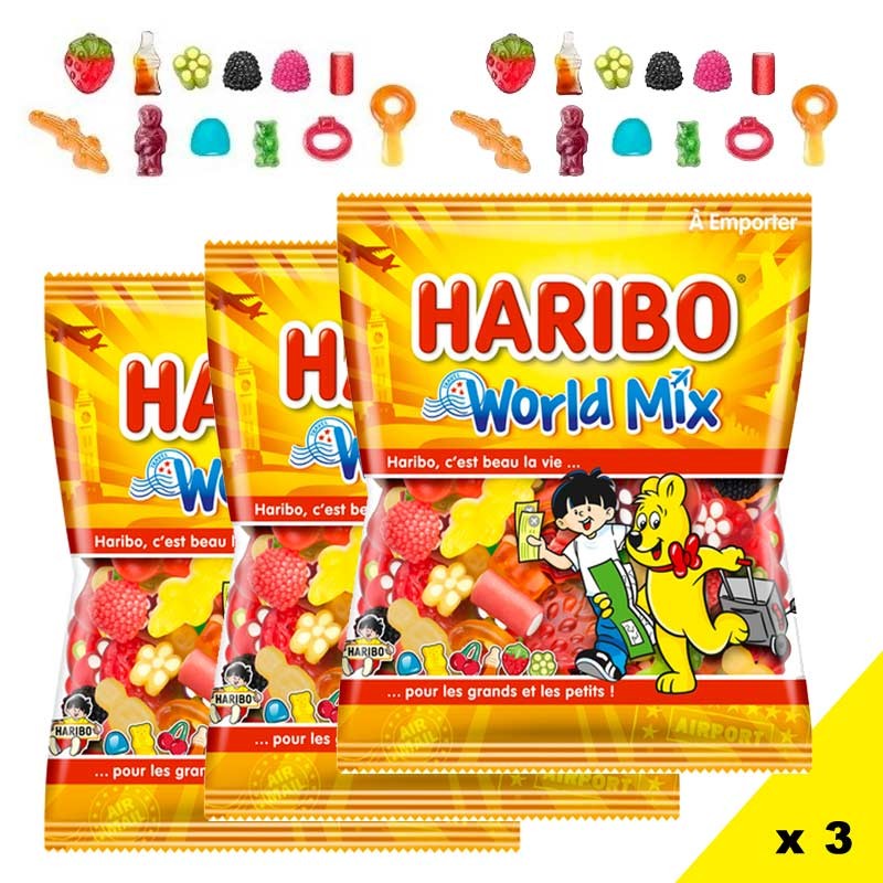 Haribo Bonbons World Mix 