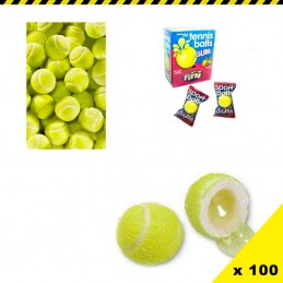 Tennis Balls, chewing gum...