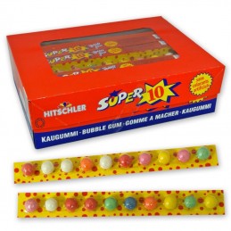 Bubble gum Super 10, 48 pièces