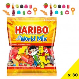 World Mix Haribo 120g x 30