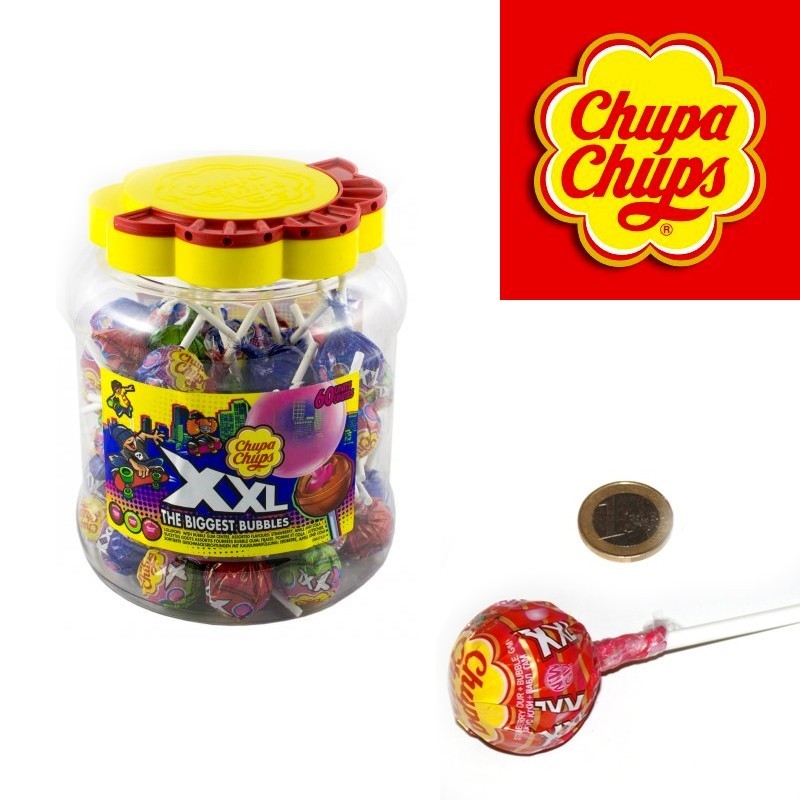 Bonbon sucette Chupa Chups colore langue - sachet 10 pièces