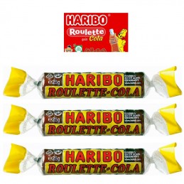 Roulette Cola Haribo, bonbon cola Haribo, rouleau haribo cola