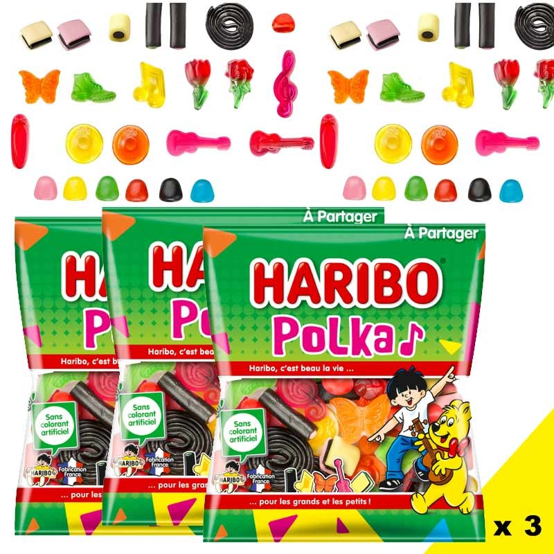 Calendrier de l'Avent XXL avec bonbons HARIBO (Bonbon gélifié